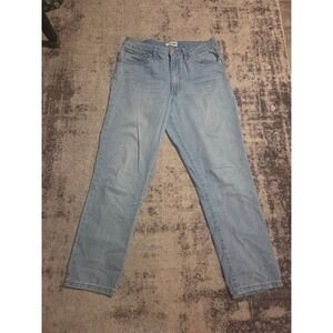 RSQ Vintage Mom Jeans Light Wash Blue Denim High Rise Size 32